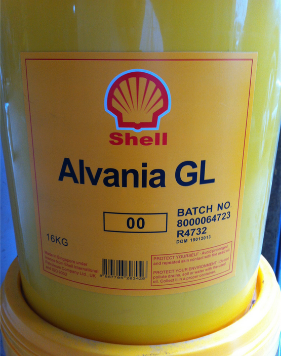 殼牌齒輪潤滑脂 殼牌愛萬利GL00潤滑脂 Shell alania grease gl00